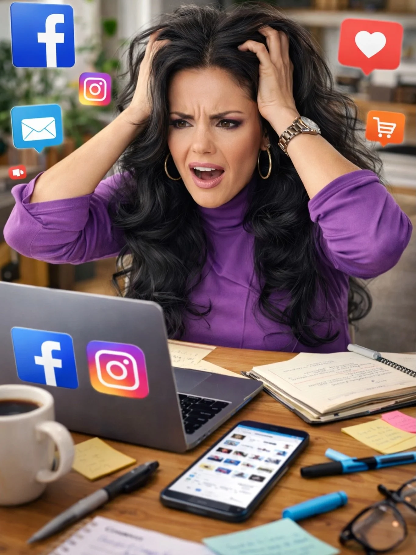 OMGOODNESS This is HARD 
No one talks about how overwhelming this part is&hellip;
Learning platforms, links, shops, algorithms&mdash;ALL at once.
But I&rsquo;m figuring it out one frustrated moment at a time. 💻✨