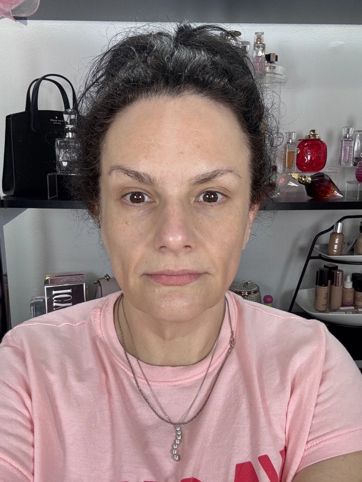 1 day post micro-needling infusion by Qure!  So my thoughts 
🩷 Very very hydrating, plumps the fine lines out!!! 
🩷 Super glowy skin 
🩷 A little firmer 
Very pleased with the results!!! I&rsquo;m 57 and I also use Tretinion.  #kimslaughterofficial