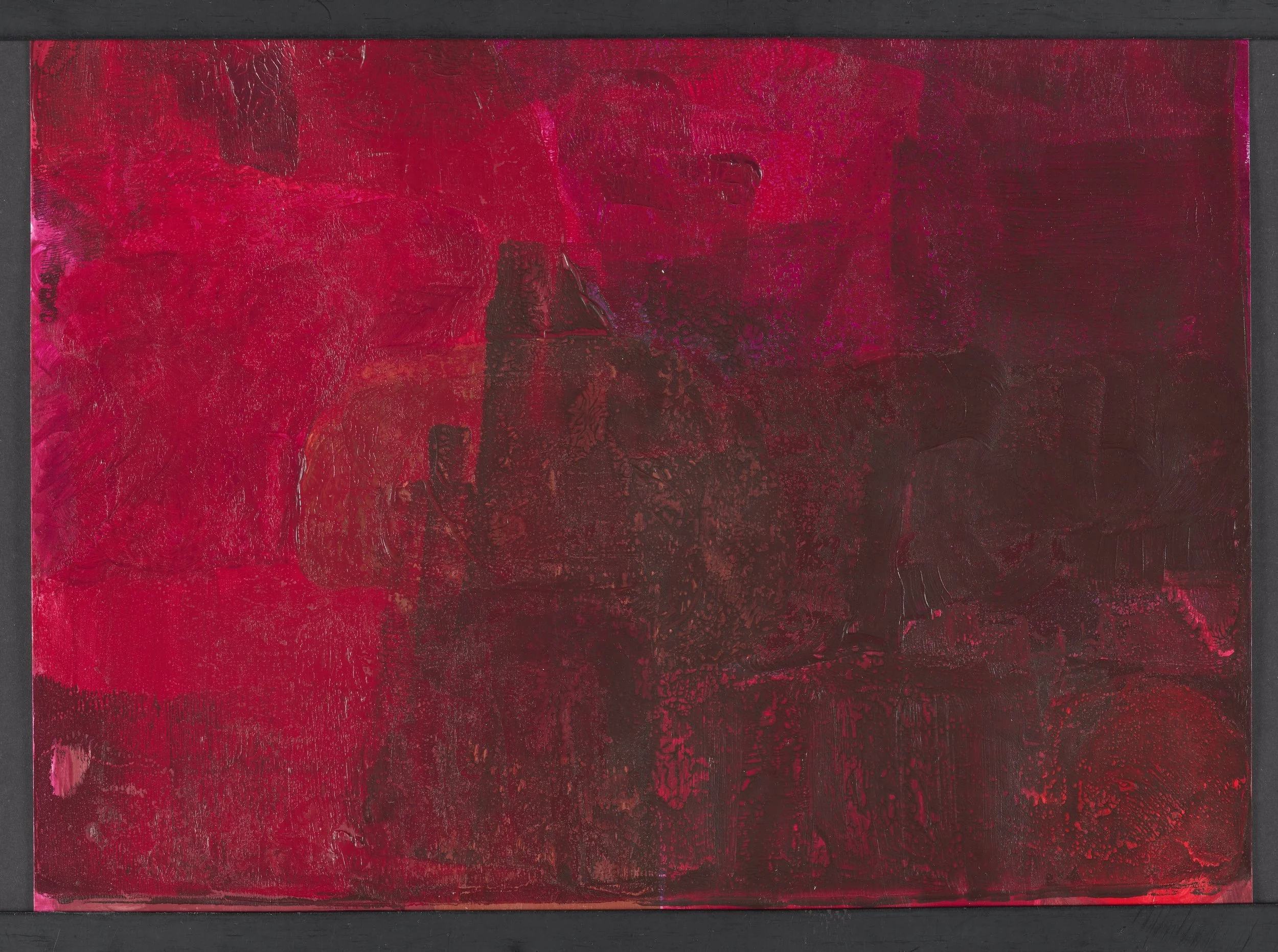 Tripping Crimson, 2025 | 
$175, acrylic on paper (unframed)