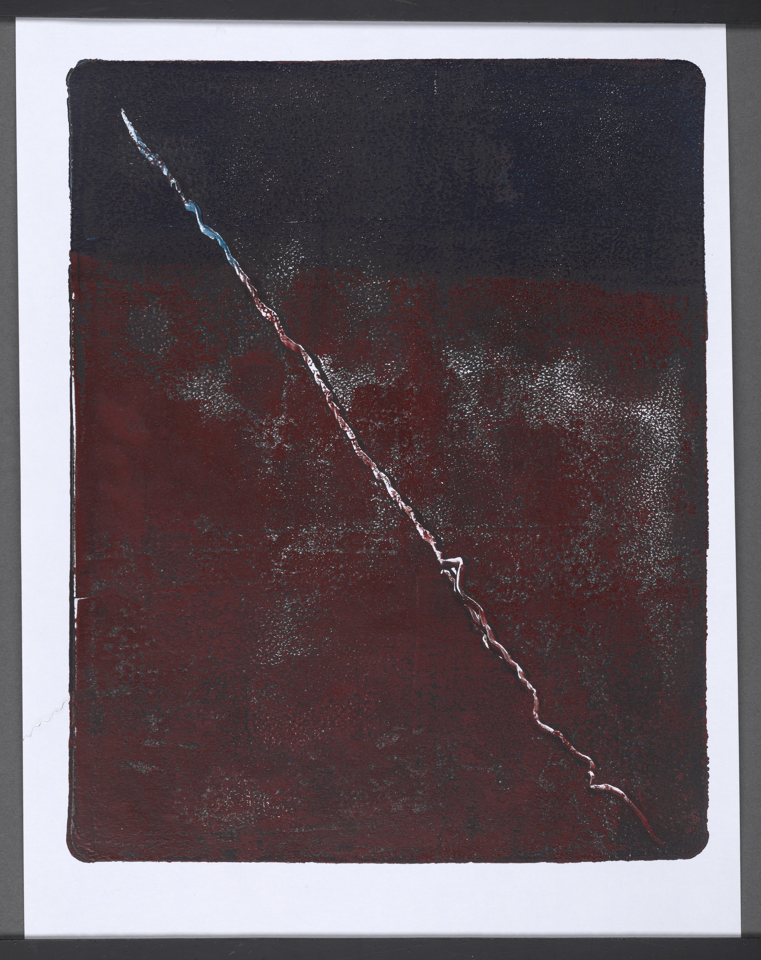 What Is This Rift, 2025 [SOLD] | 
$150, acrylic on paper (unframed)