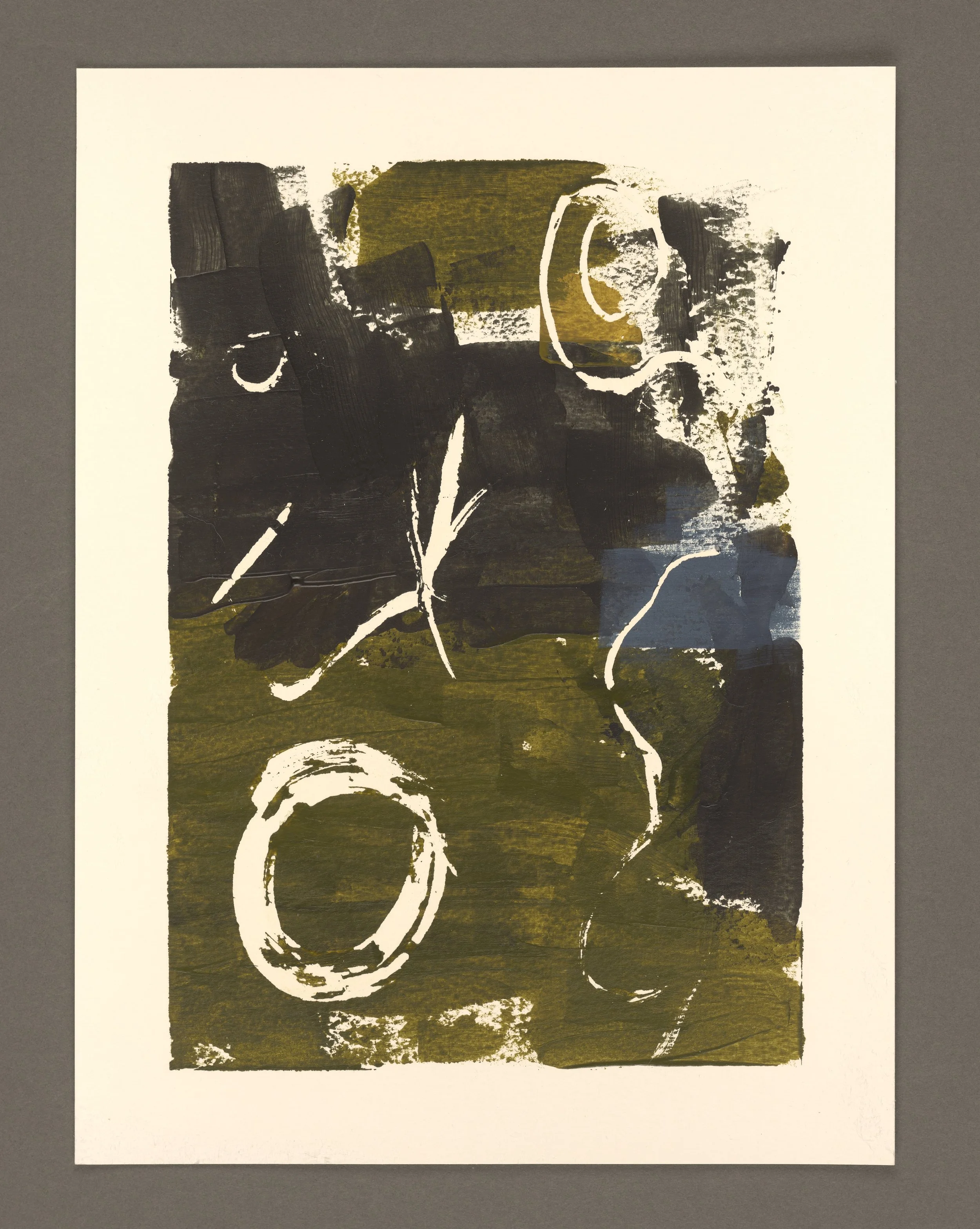 Because You're My, 2023 | 
$150, acrylic & mixed media on paper (unframed)