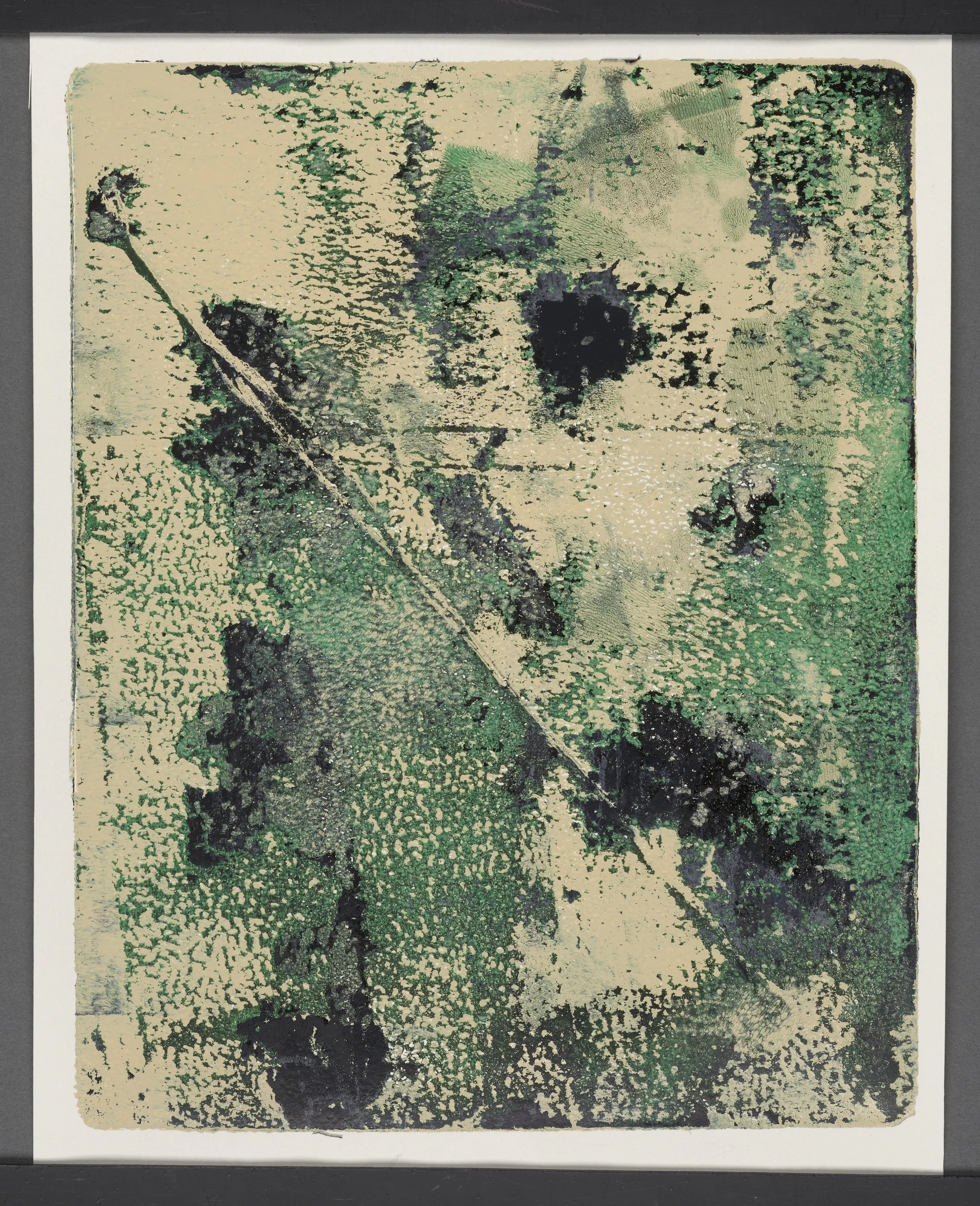 Earth Fissure, 2025 | 
$150, acrylic on paper (unframed)