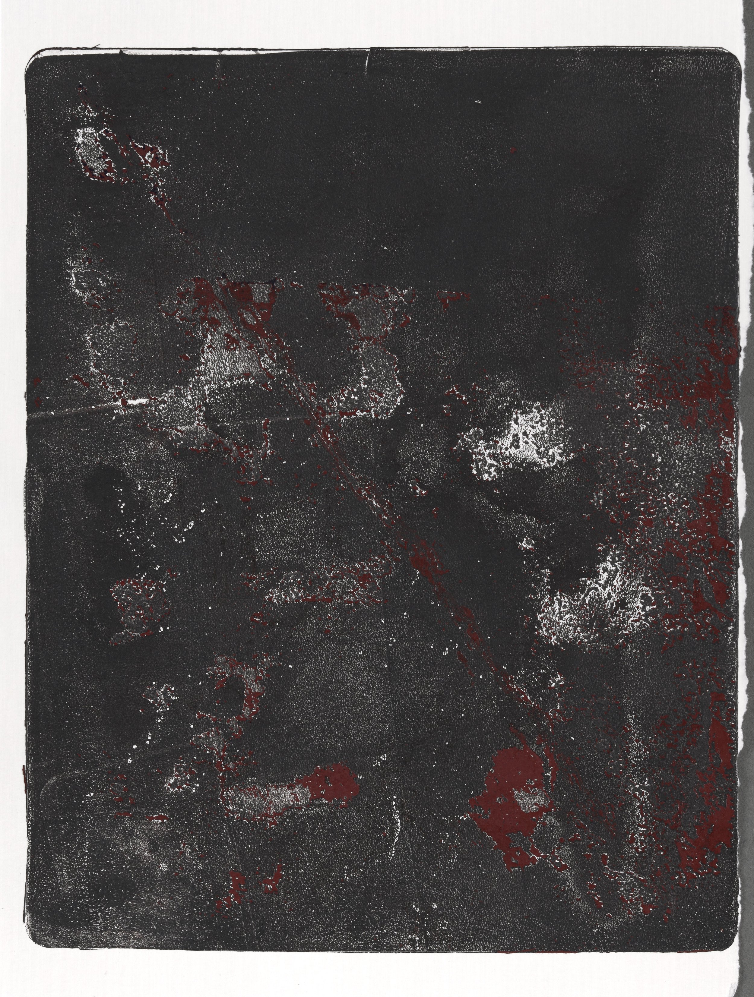 Partial Fracture, 2025 | 
$150, acrylic on paper (unframed)