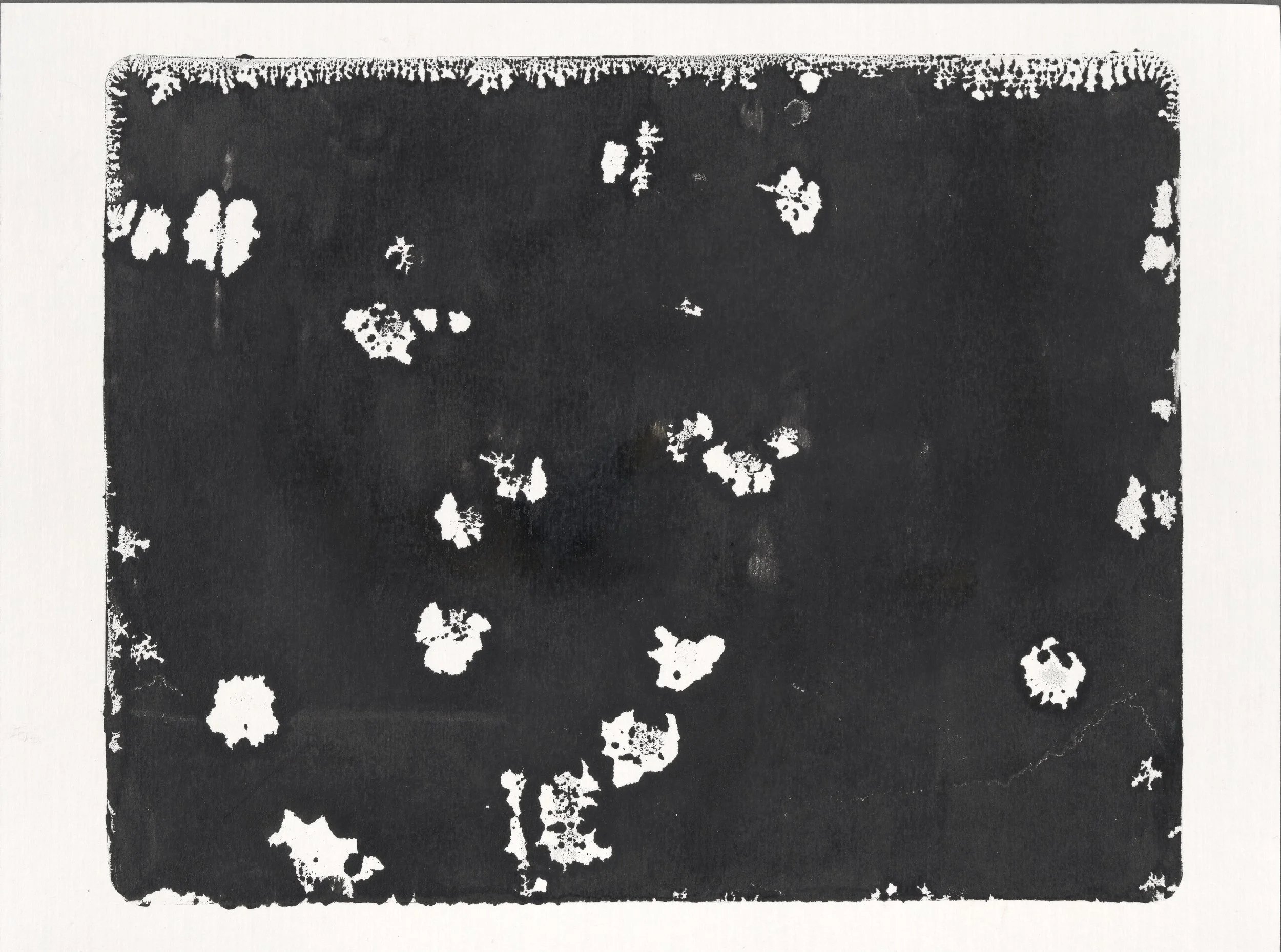 Distant SynchroniCities, 2025 | 
$150, acrylic on paper (unframed)