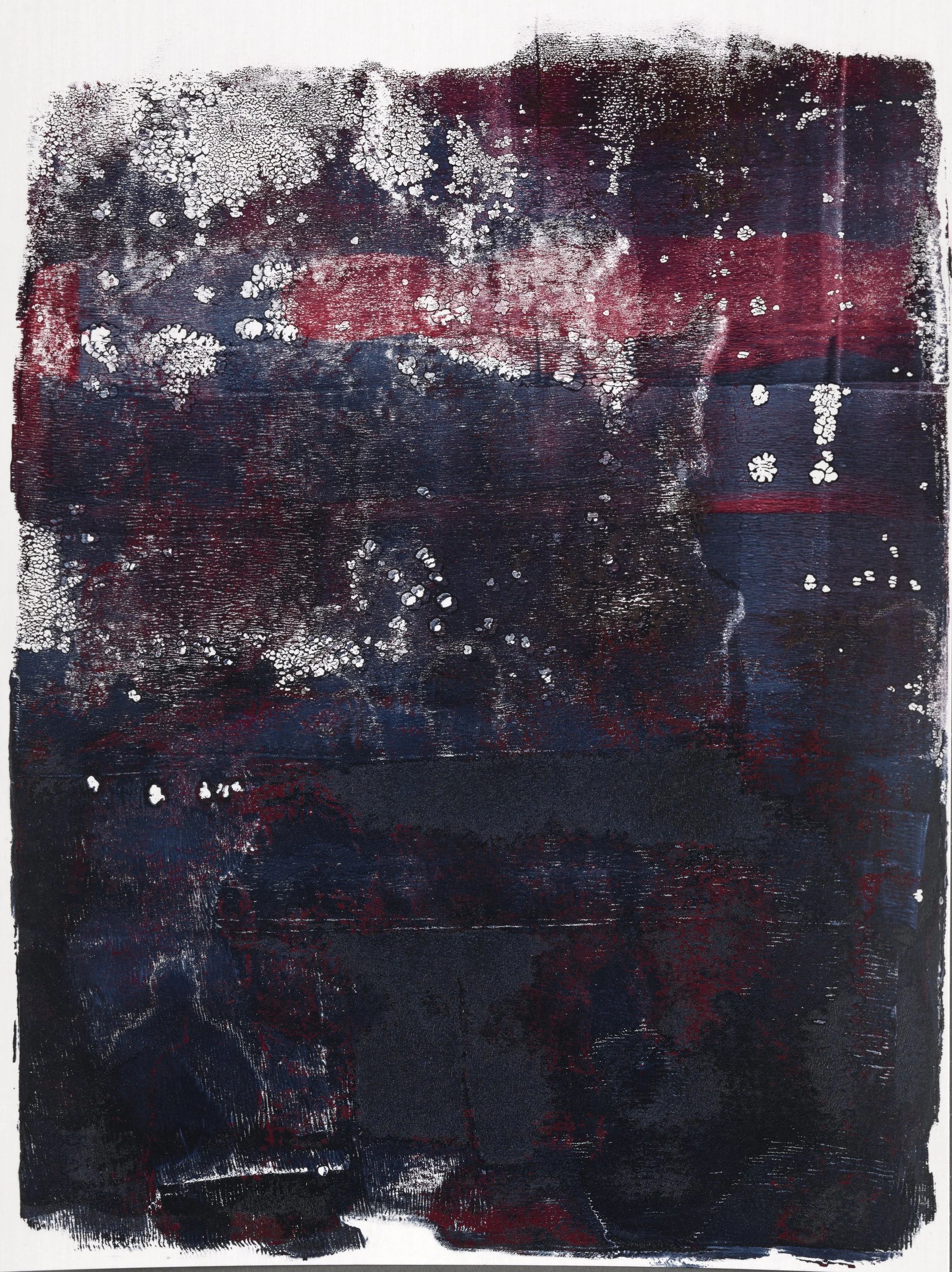 Crystal Clouding, 2025 | 
$150, acrylic on paper (unframed)