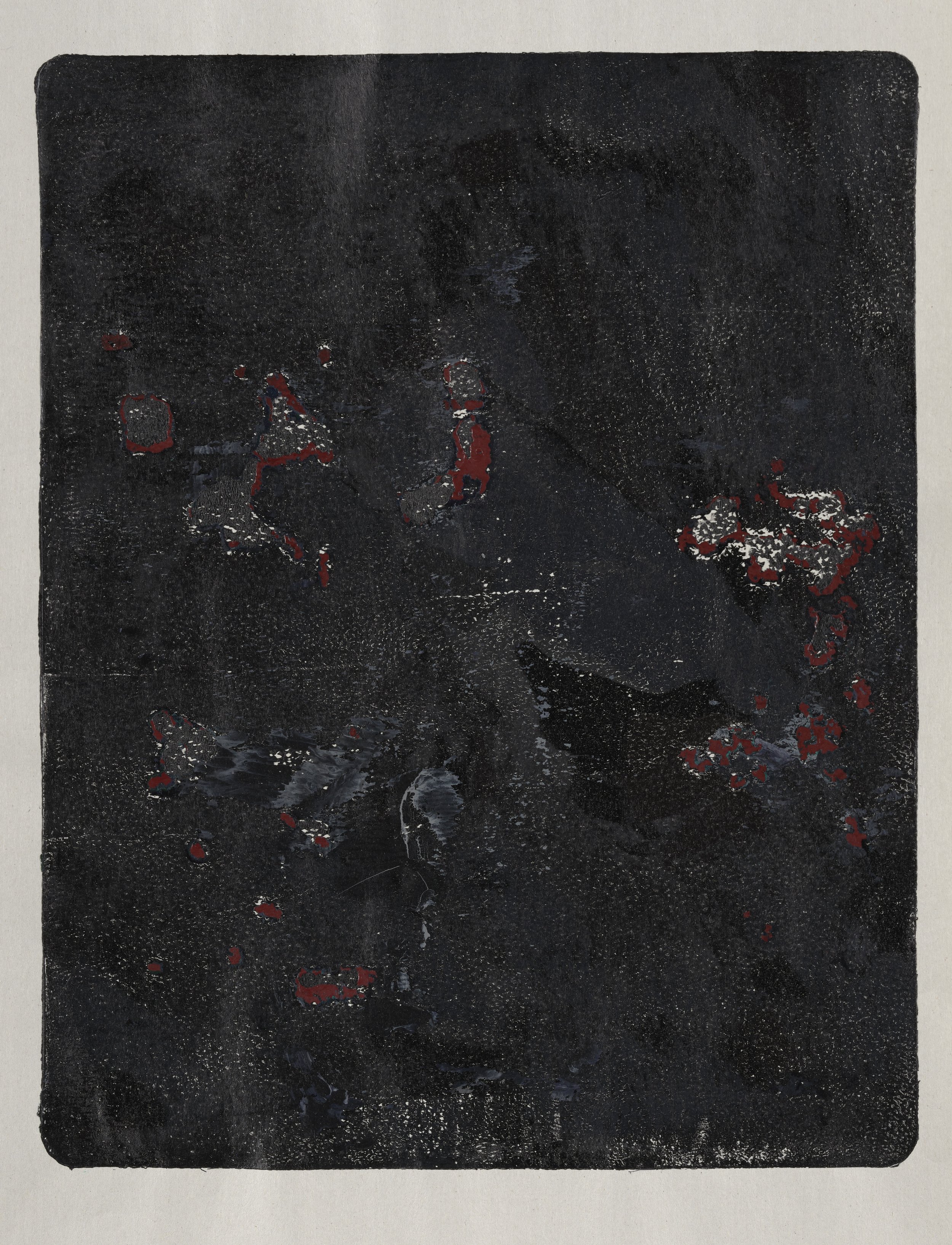 Sinistral, 2025 | 
$100, acrylic on paper (unframed)