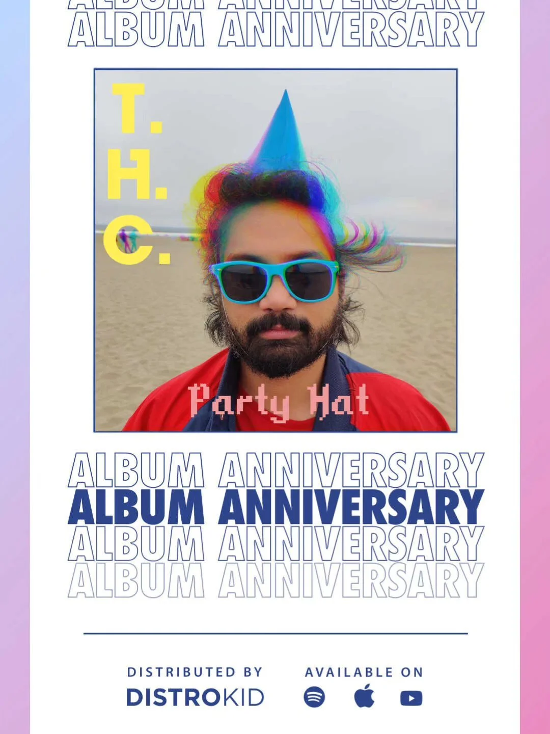 But I didn't lose the fire
I had to show my shadow
What it means to be alive
And I'm running out of time...

Today marks the release of "Party Hat". It's making me look back on the time when I was recording this and how this started off jus