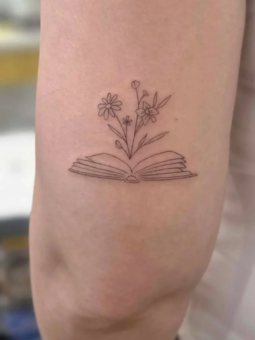 Fine line tattoo Melbourne by Heart and Home Tattoo Studio