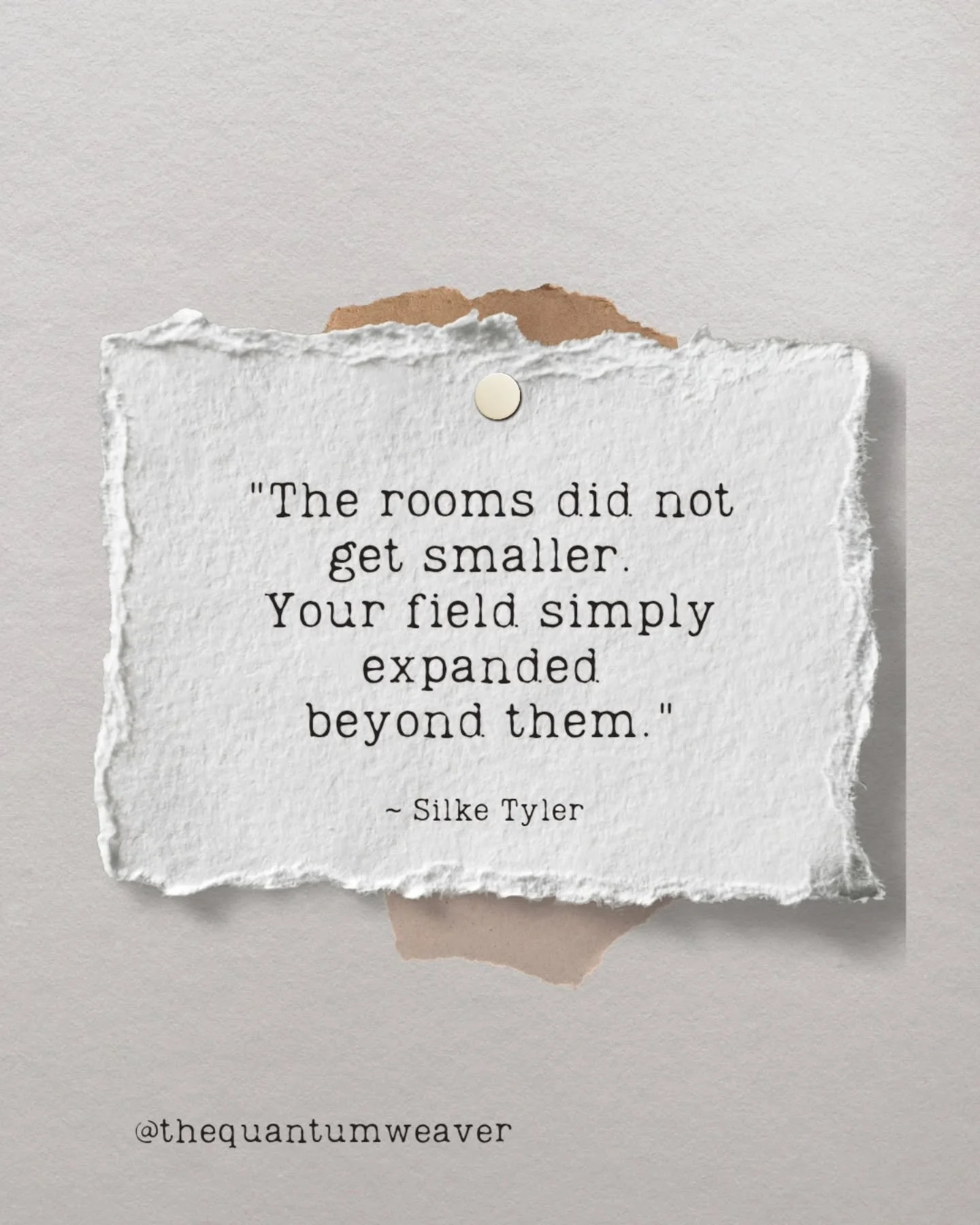Shape Shifting often begins when the spaces that once held you no longer feel large enough for who you are becoming.

Nothing has to be wrong with those spaces.

Sometimes your field has simply expanded, and life begins asking for a form that can mee