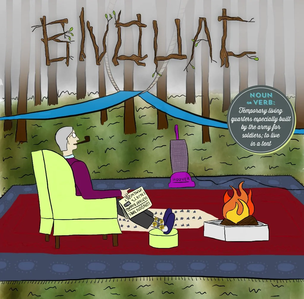 Visual Vocabulary: Bivouac