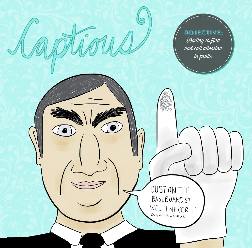 Visual Vocabulary: Captious