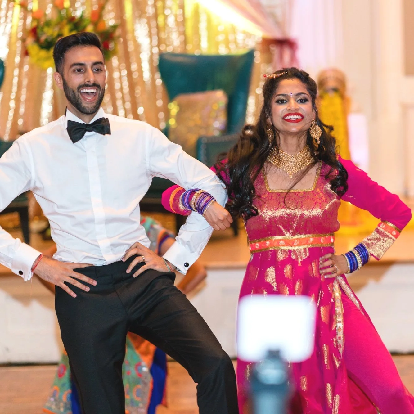 Wedding choreography performance