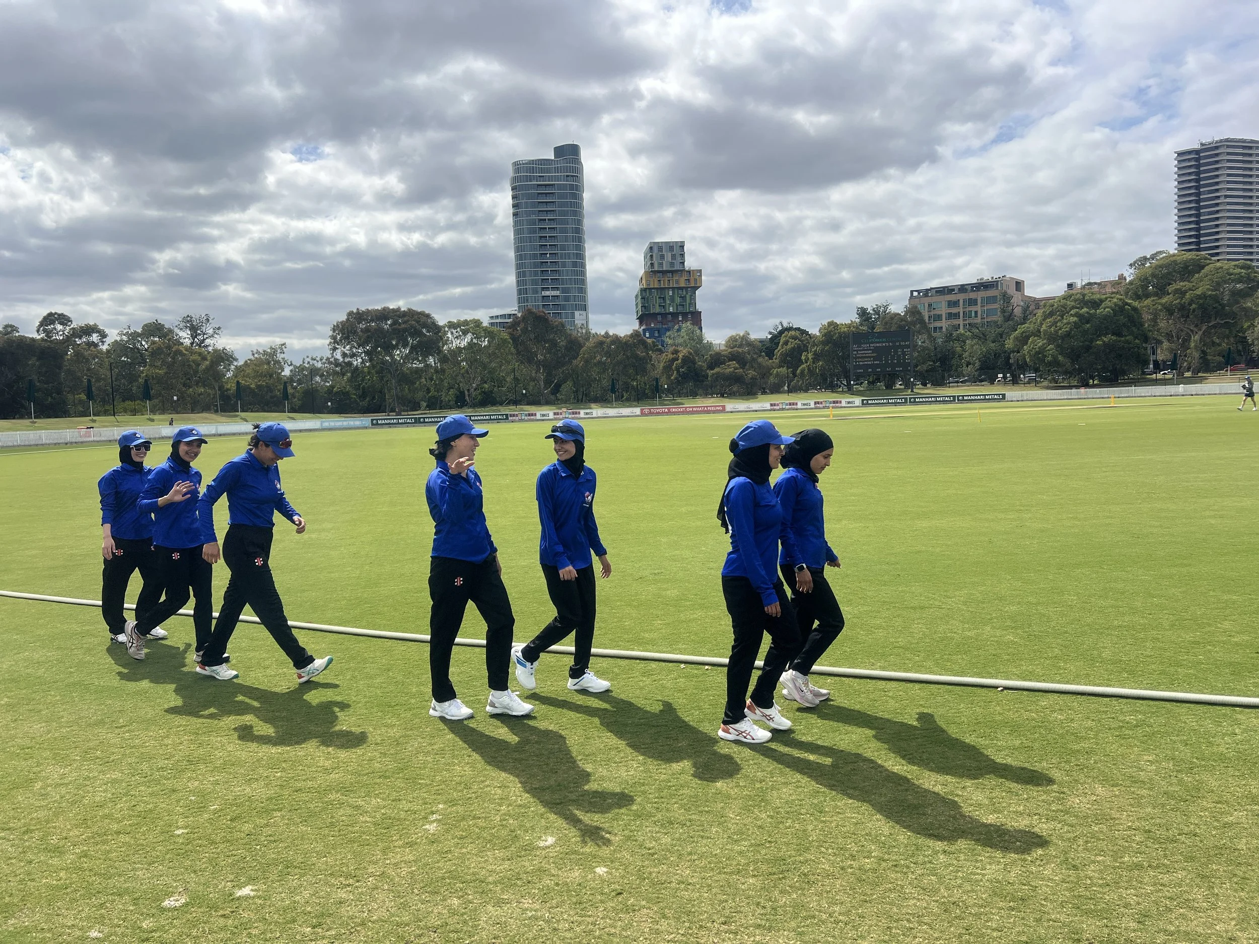 Pushed from one home, Afghan women find refuge at the home of cricket