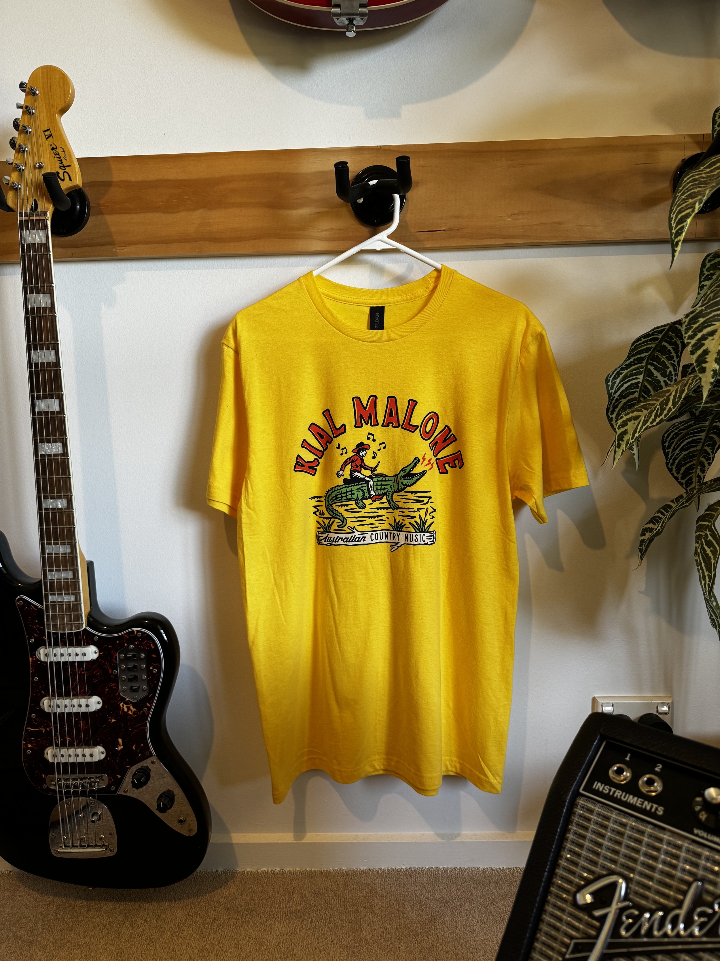 Yellow "Croc" Shirt