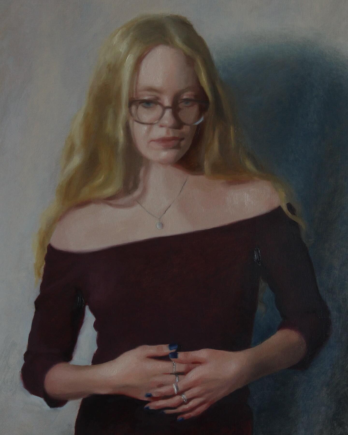 Maeve, oil on panel, 18 x 24&rdquo;

Big thank you to @maevedwilson for modeling for me!