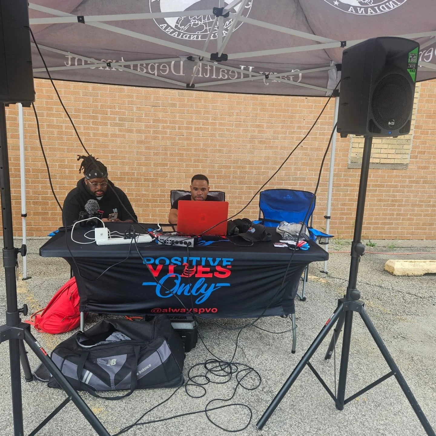 Positive Vibes Only Supports Mental Health Awareness at Gary’s Neighborhood Wellness Block Party