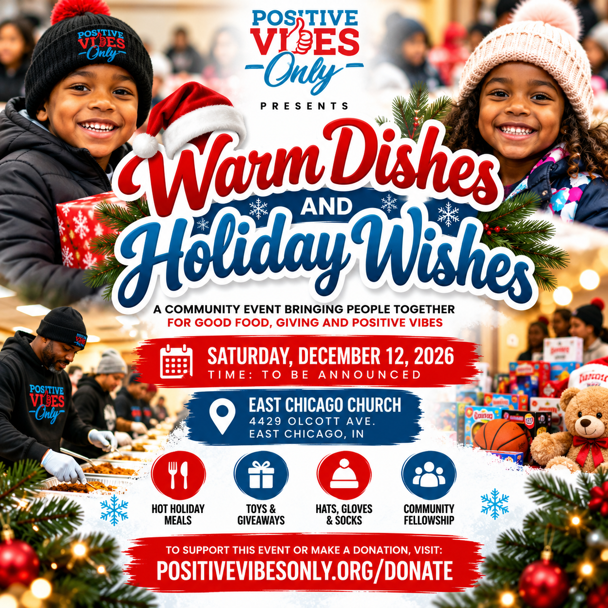 Warm Dishes and Holiday Wishes Returns to East Chicago This December