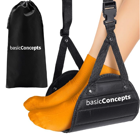 Airplane Foot Hammock (Memory Foam)