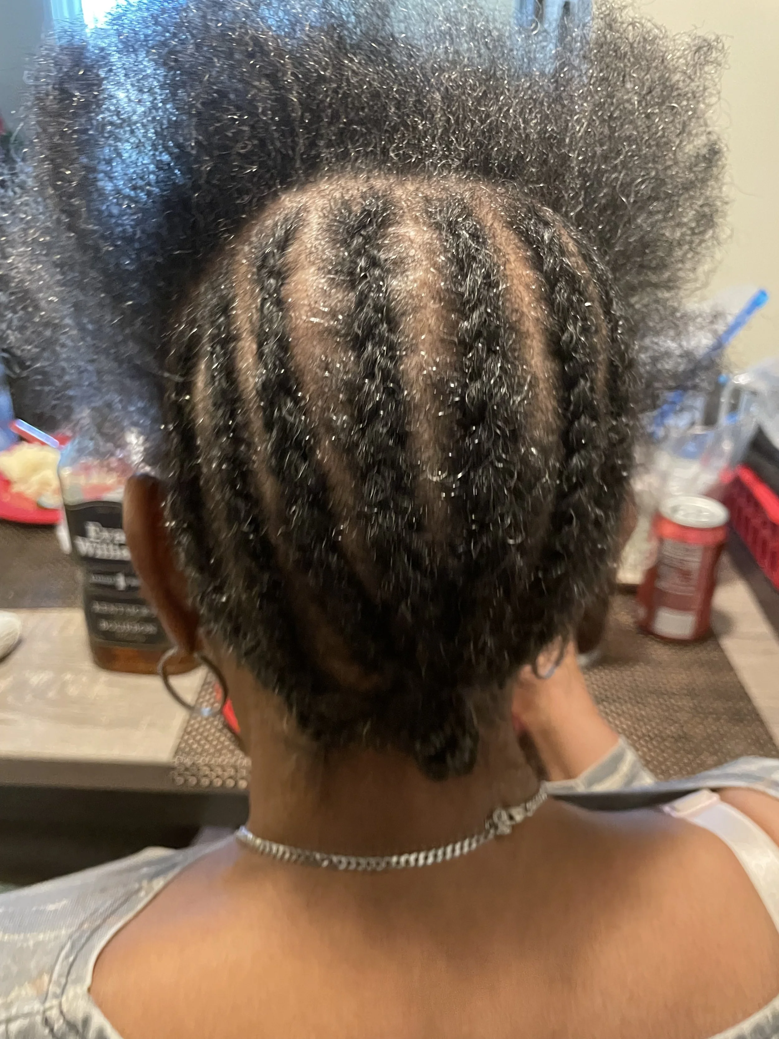 Crochet Braid Down