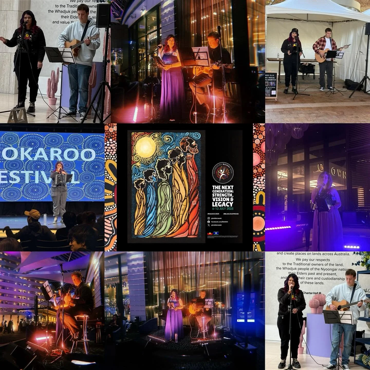 Wow! I don&rsquo;t know where to start. NAIDOC week is my favourite time of the year to perform, it is a time that mob come together to celebrate the history, culture and the achievements of our people. I like that it brings together Aboriginal and n
