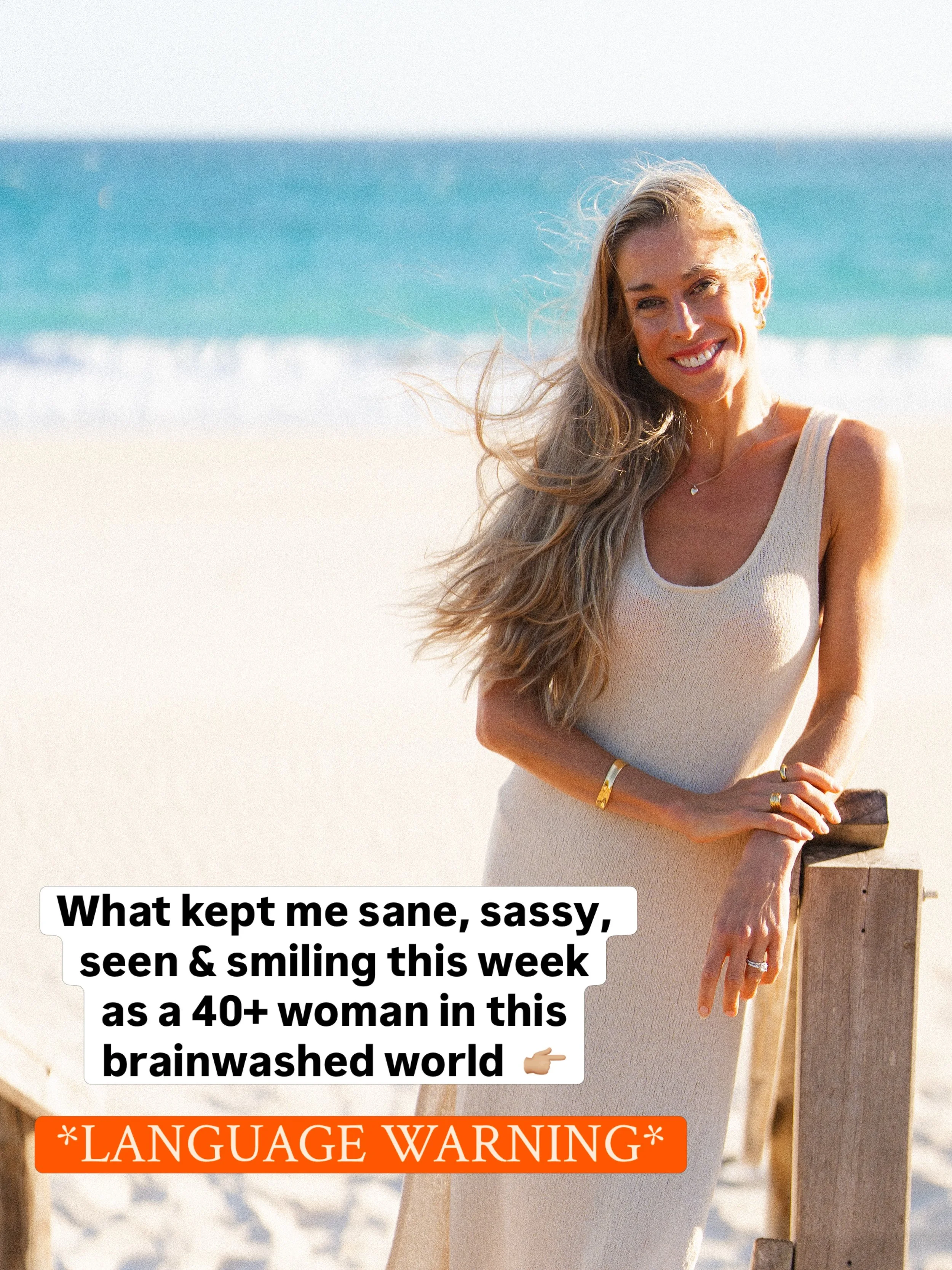 Anyone else? ✨ 

It&rsquo;s a brainwash of truth.
Expect nothing less from a woman over 40.

✌🏼