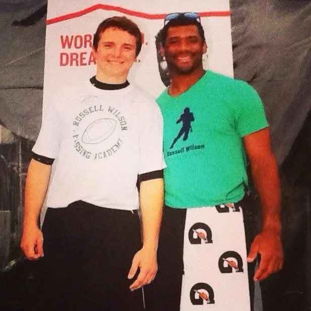 Russell Wilson and Tex Kelly