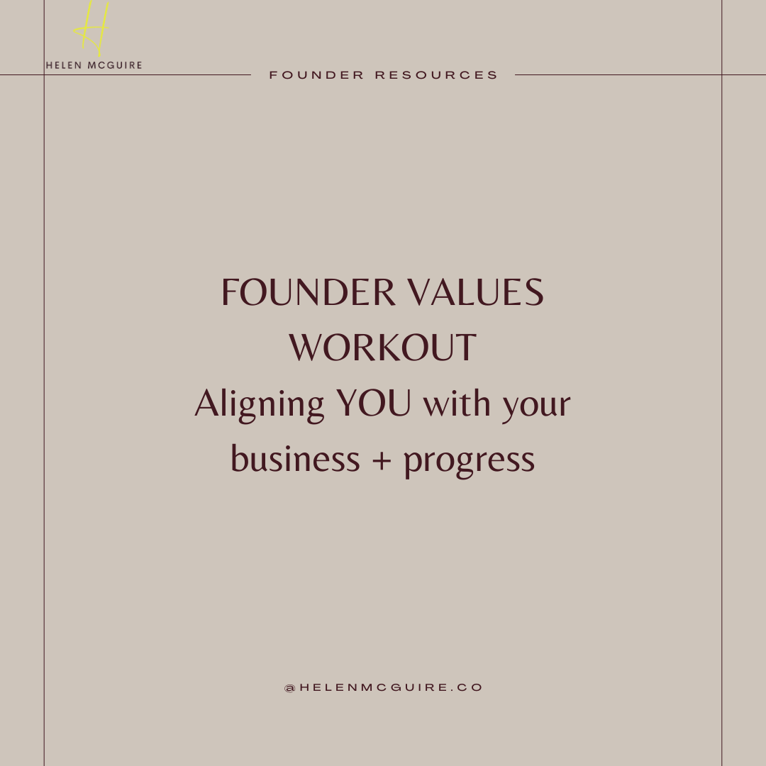 Founder Values Workout