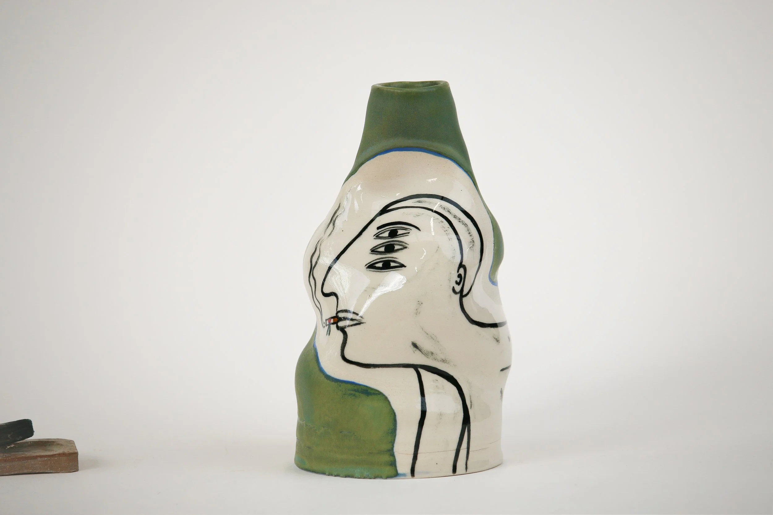 Mr. Third Eye Vase – The Weight We Carry
