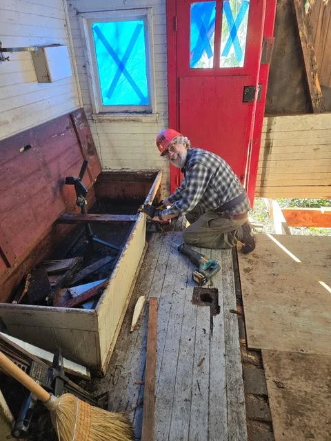 Caboose Work Party 2/25