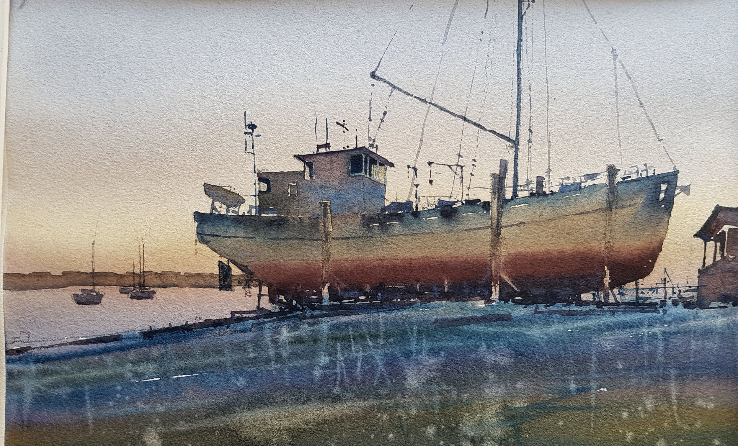SLIPPING THE OLD TRAWLER - Rob Candy