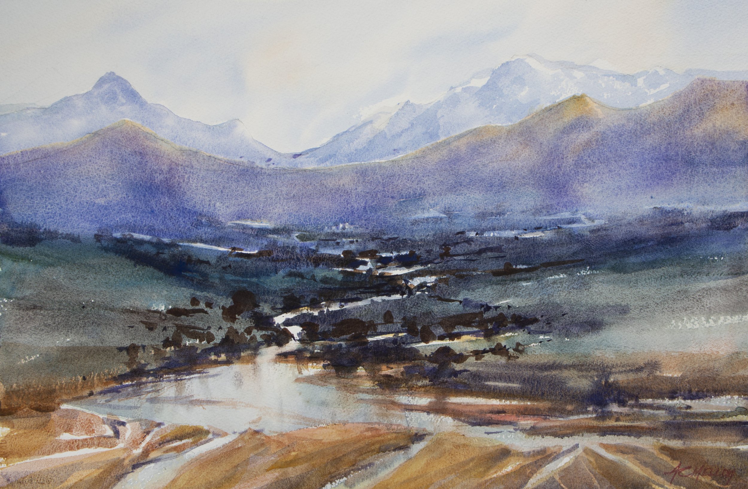 FOOTHILLS OF THE ROCKIES - Anne Melloy