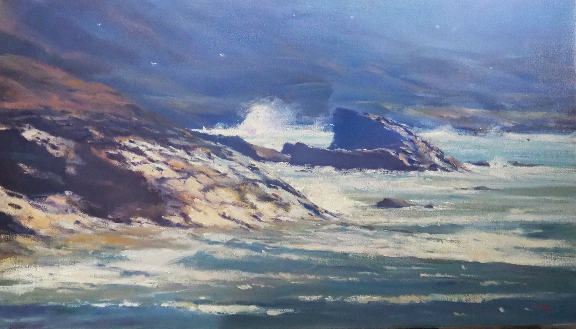 ROCKY SHORELINE - Mary Hyde