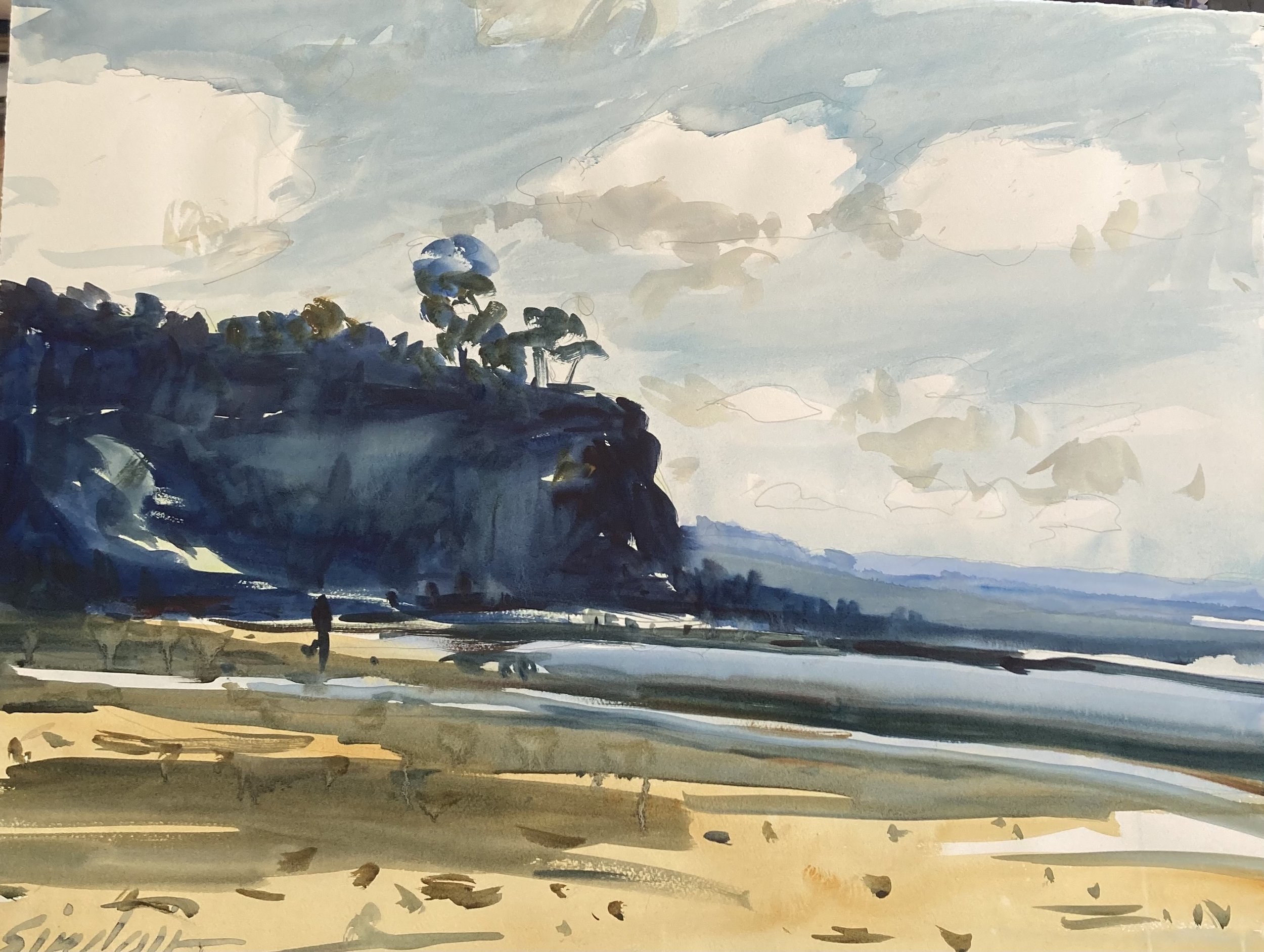 CLOUDY DAY SHOREHAM - Clive Sinclair