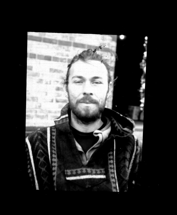 Portrait of Ike (Frith Farm) made by Oriol Garriga with a home-made large format camera