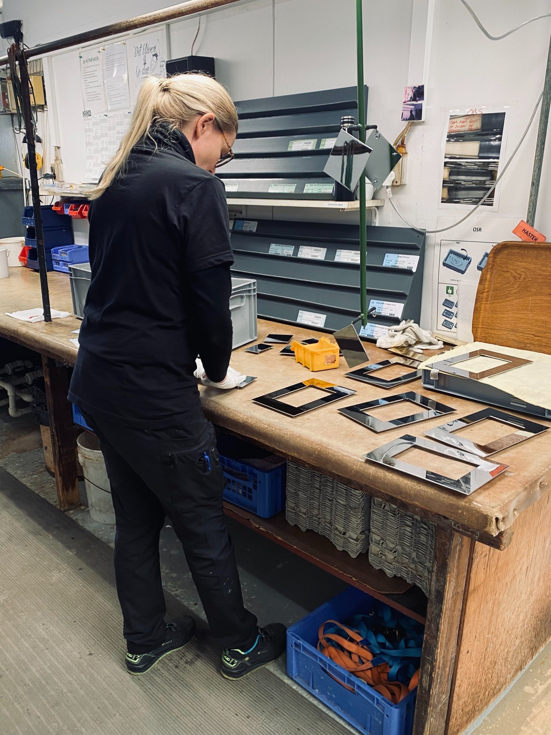 Processen bag forkromet overfladebehandling