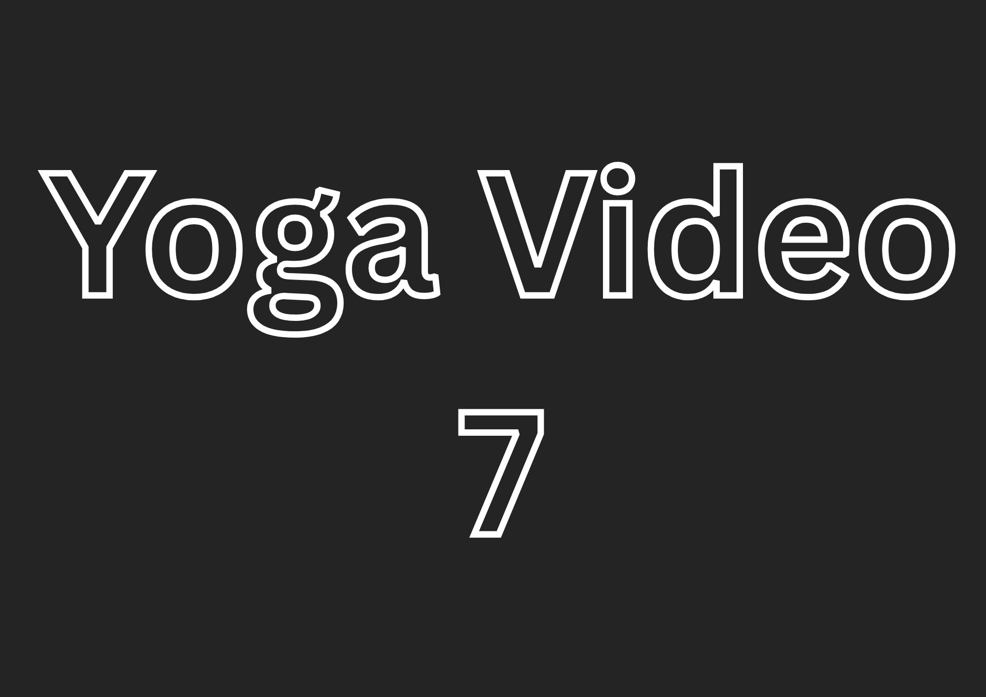 Yoga 7