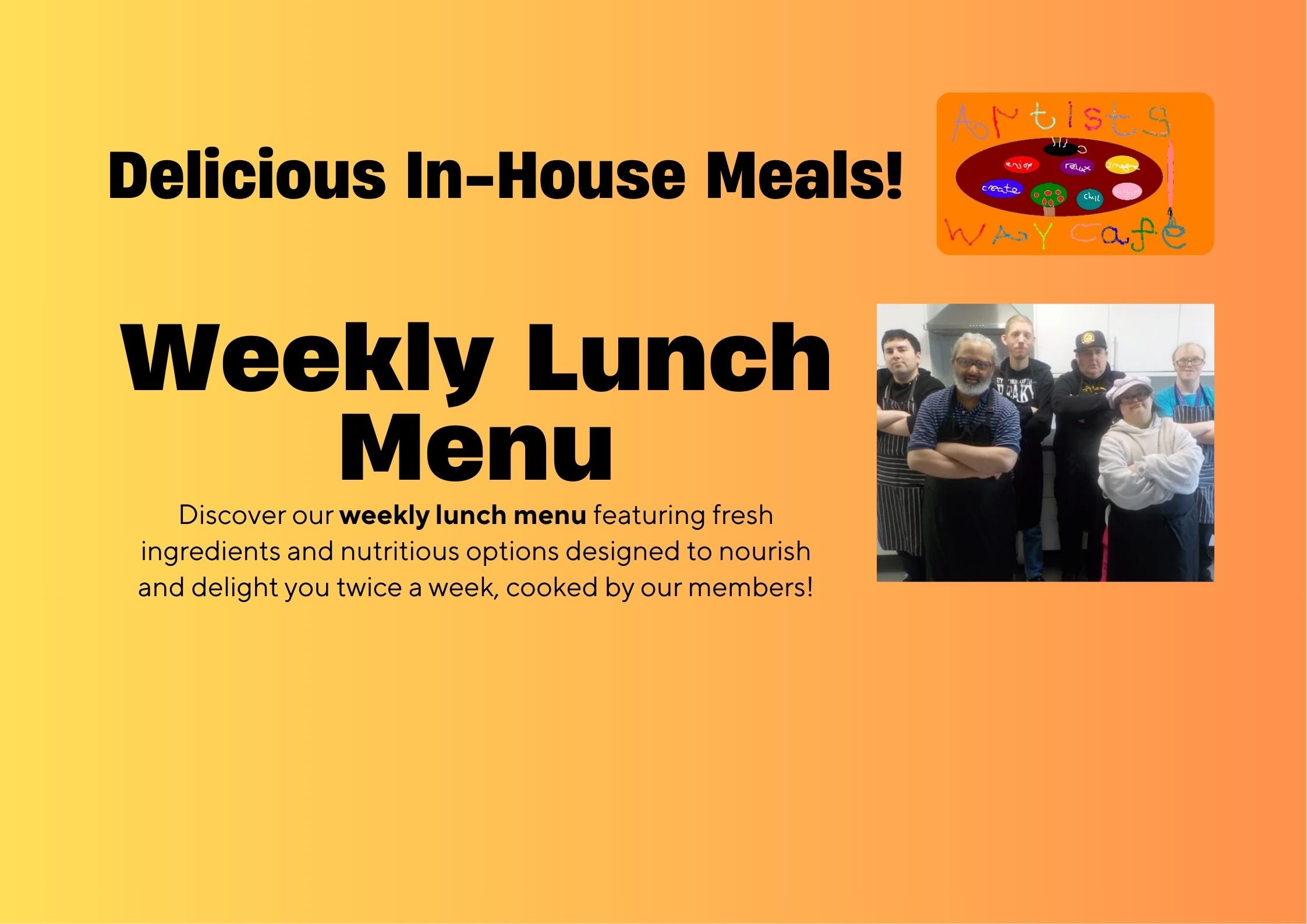 Lunch Menu January 2026