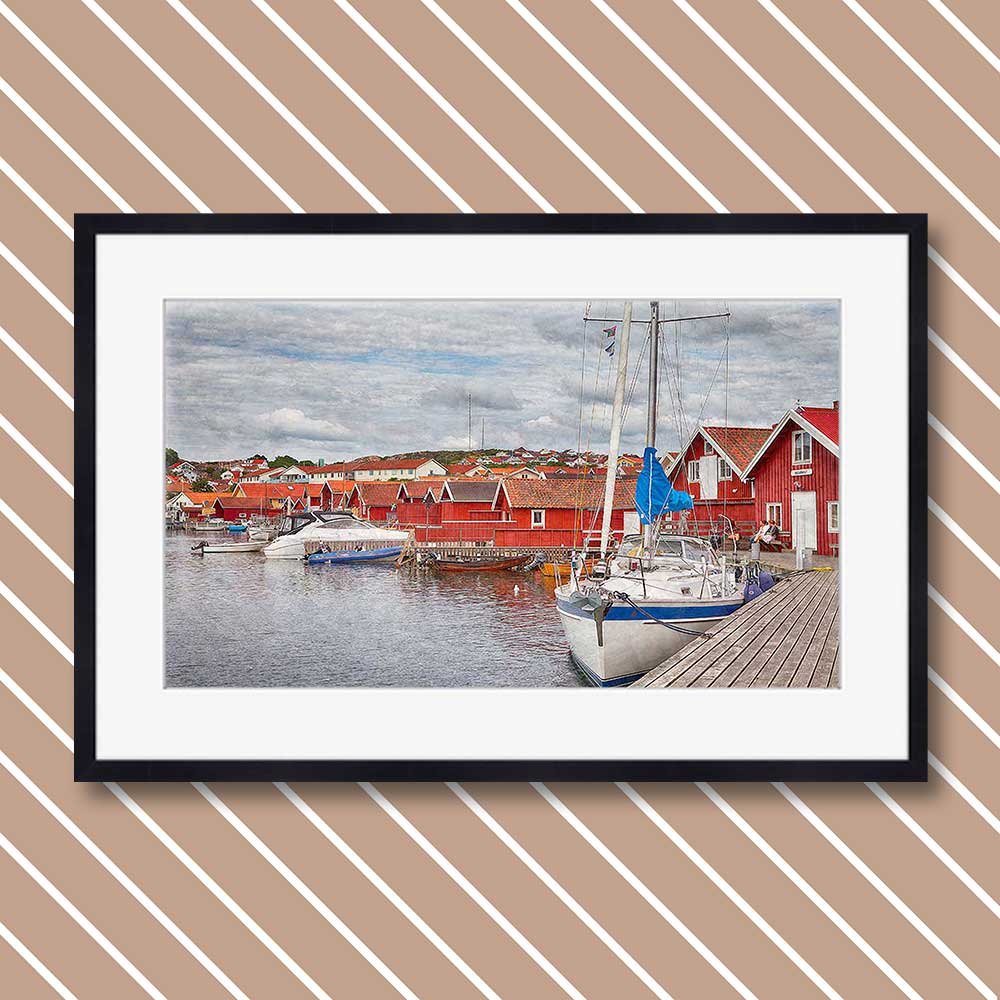 titre: port rouge