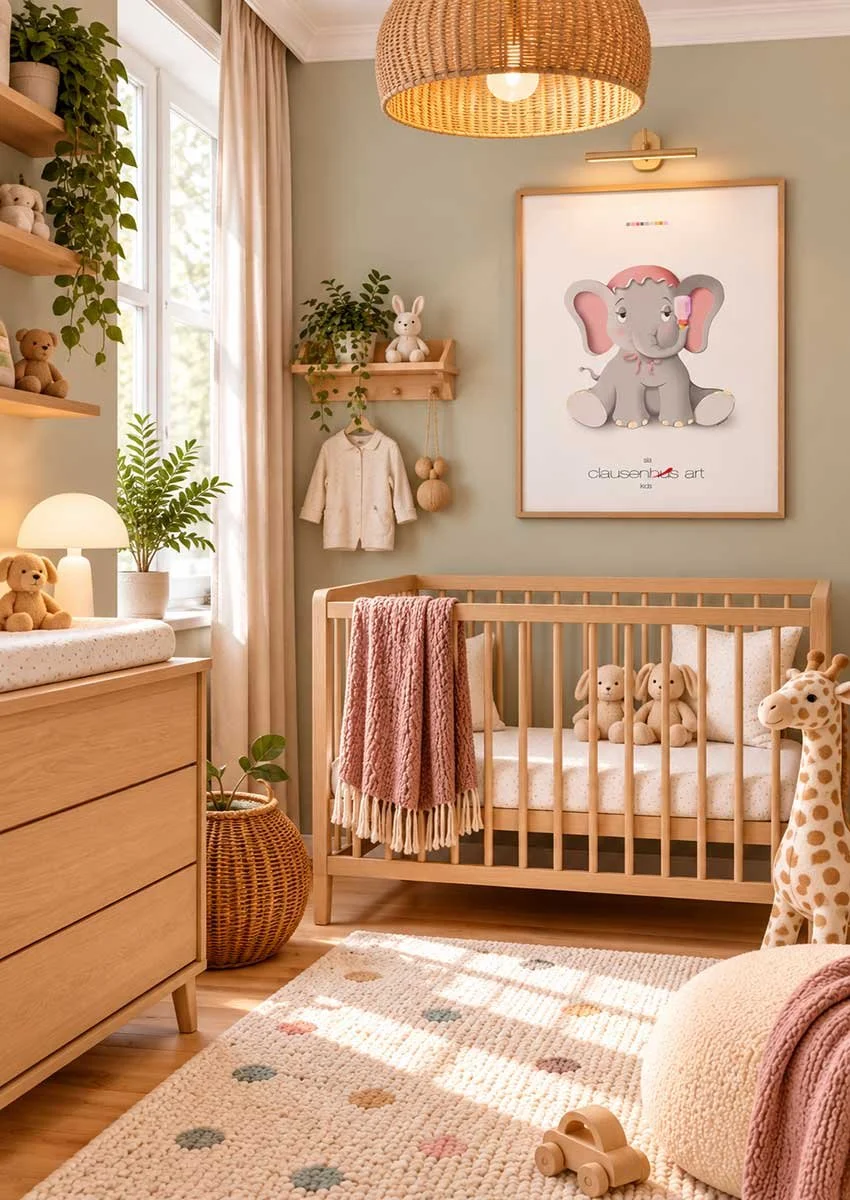 Sunlit-Scandinavian-Nursery-with-Elephant-Art.jpg