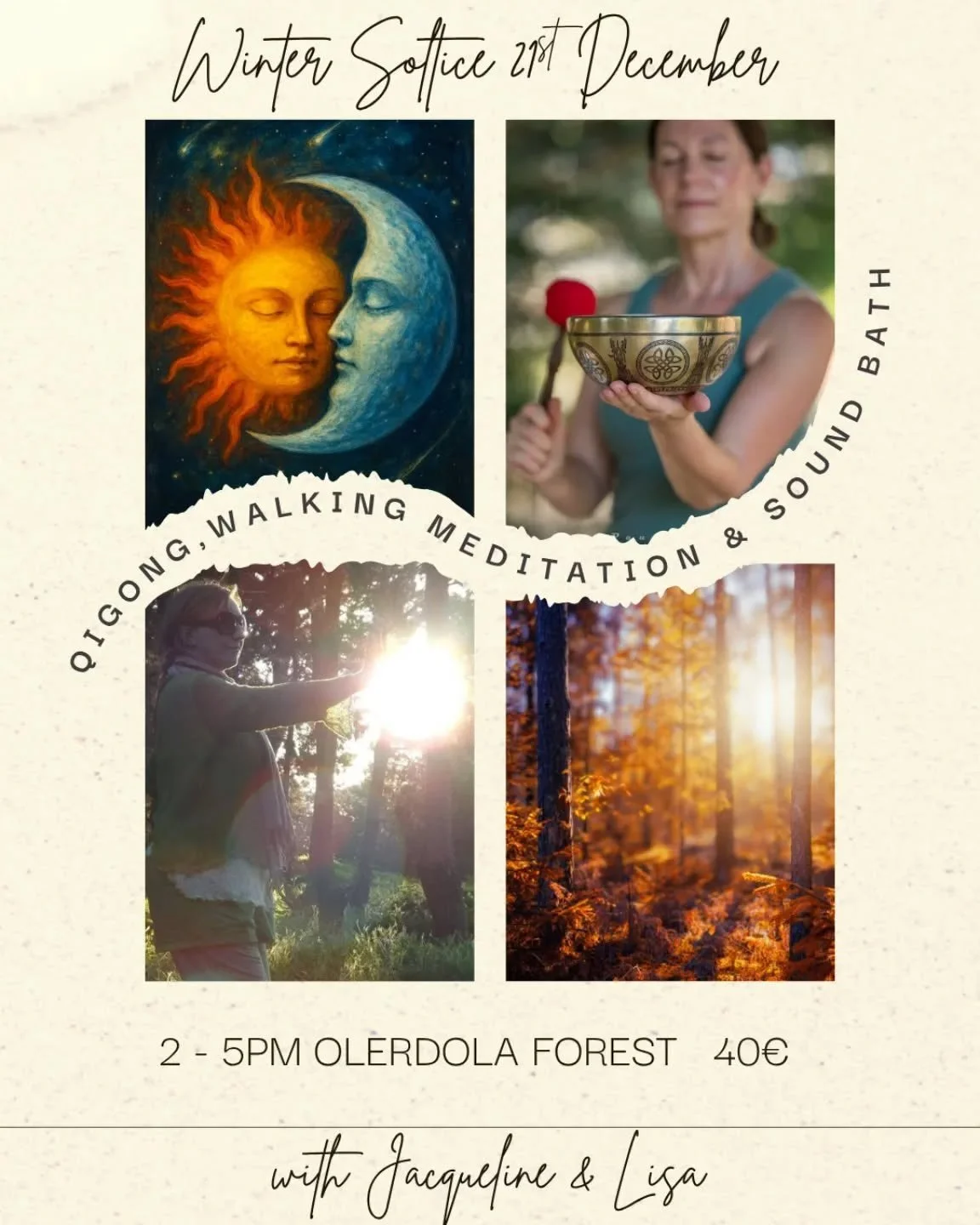 return to the light: a celebration of winter solstice in the forest