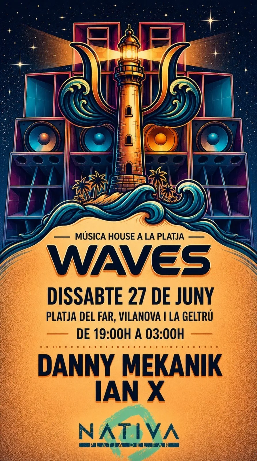 WAVES AT NATIVA CHIRINGUITO