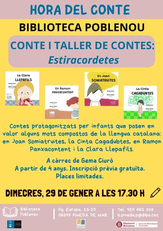 Conte i taller de contes: estiracordetas