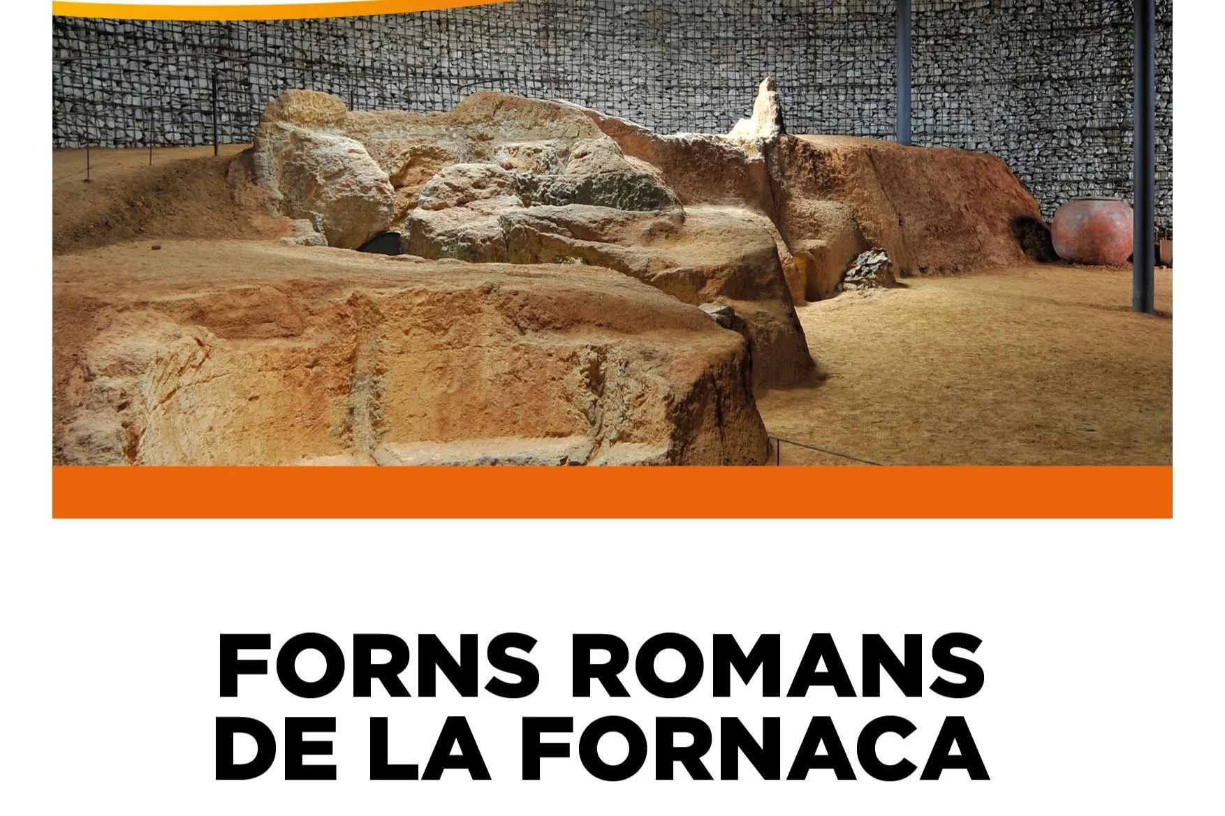 VISITA als Forns Romans de La Fornaca