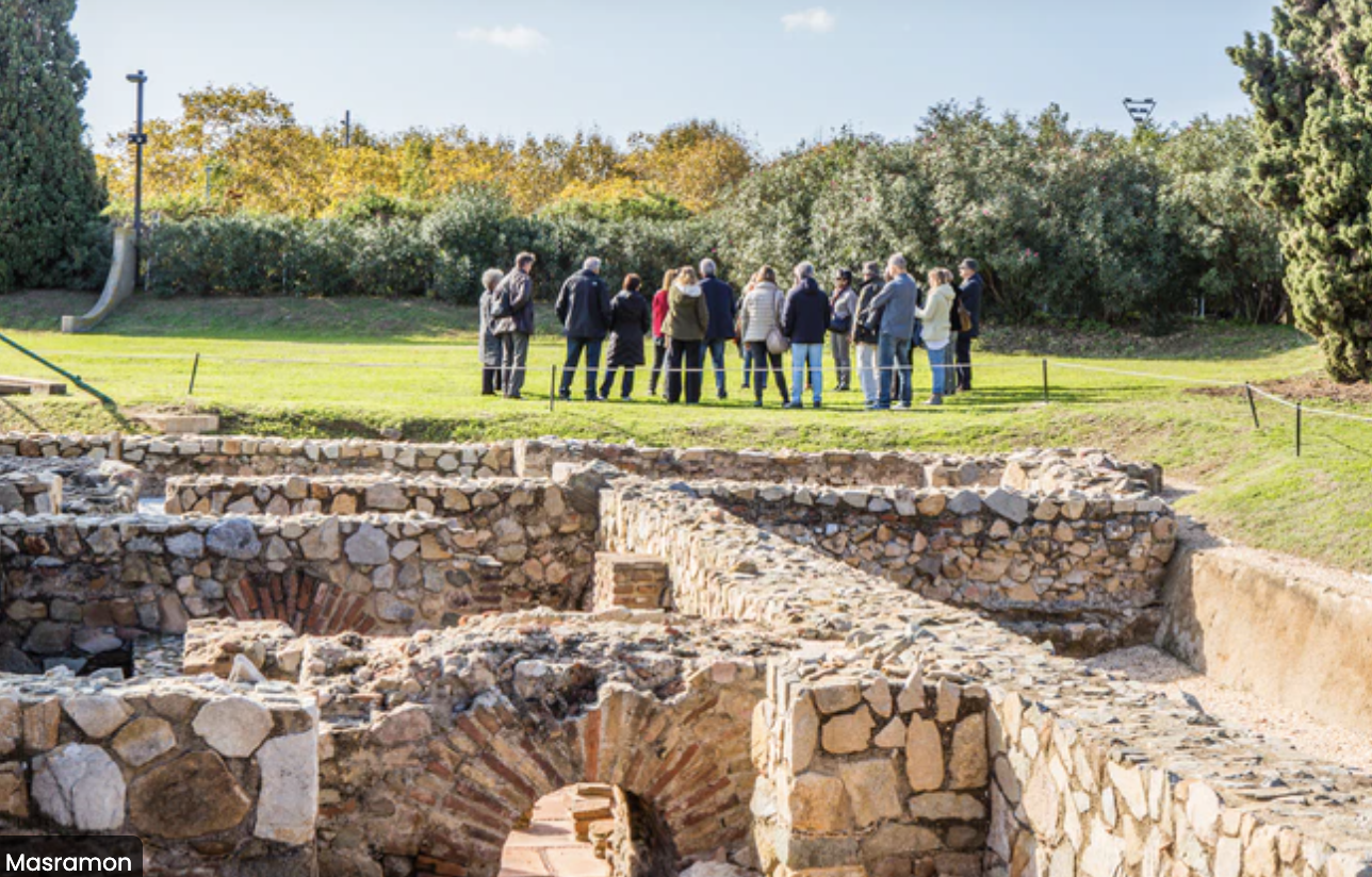 VISITA: Vil·la romana de Torre Llaude