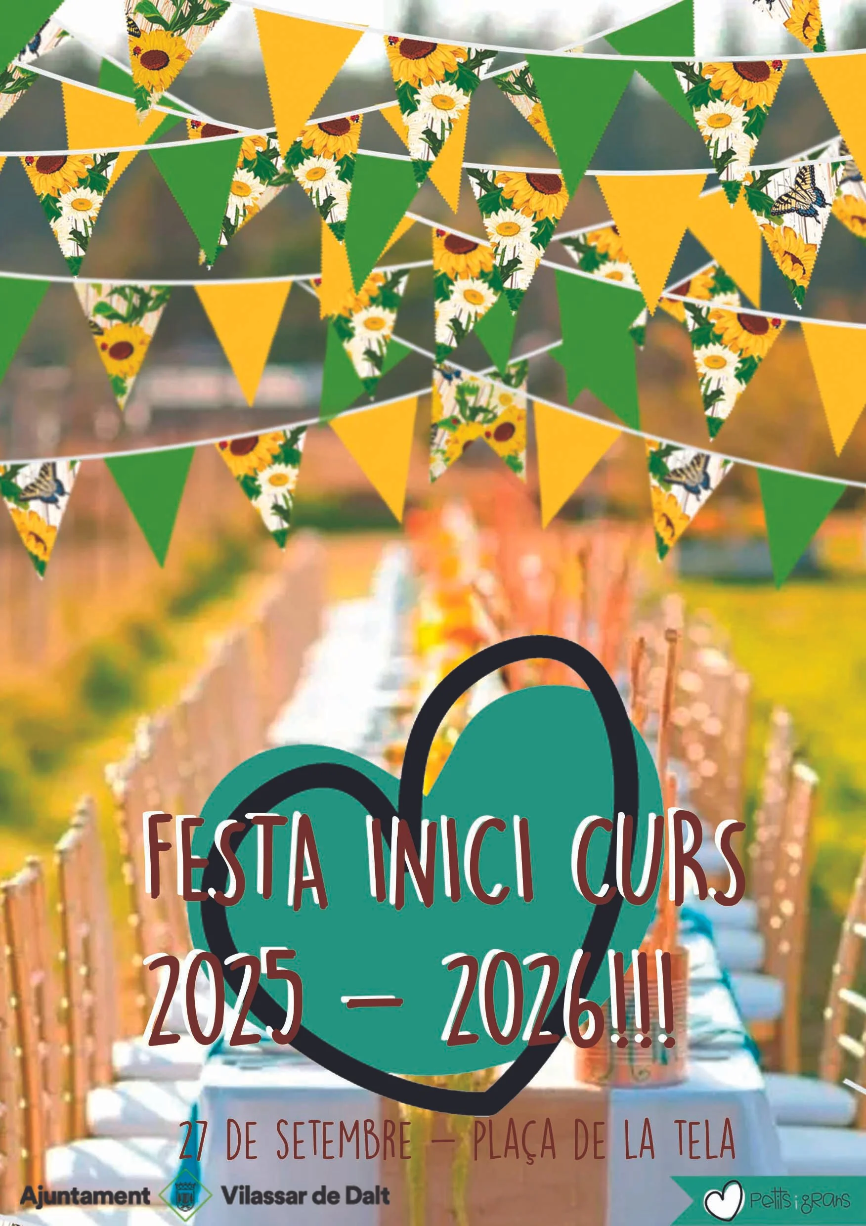 FESTA: d'inici de curs de Petits i grans