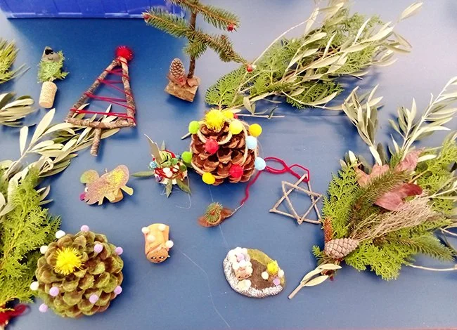 TALLER: decora el teu Nadal amb materials del bosc