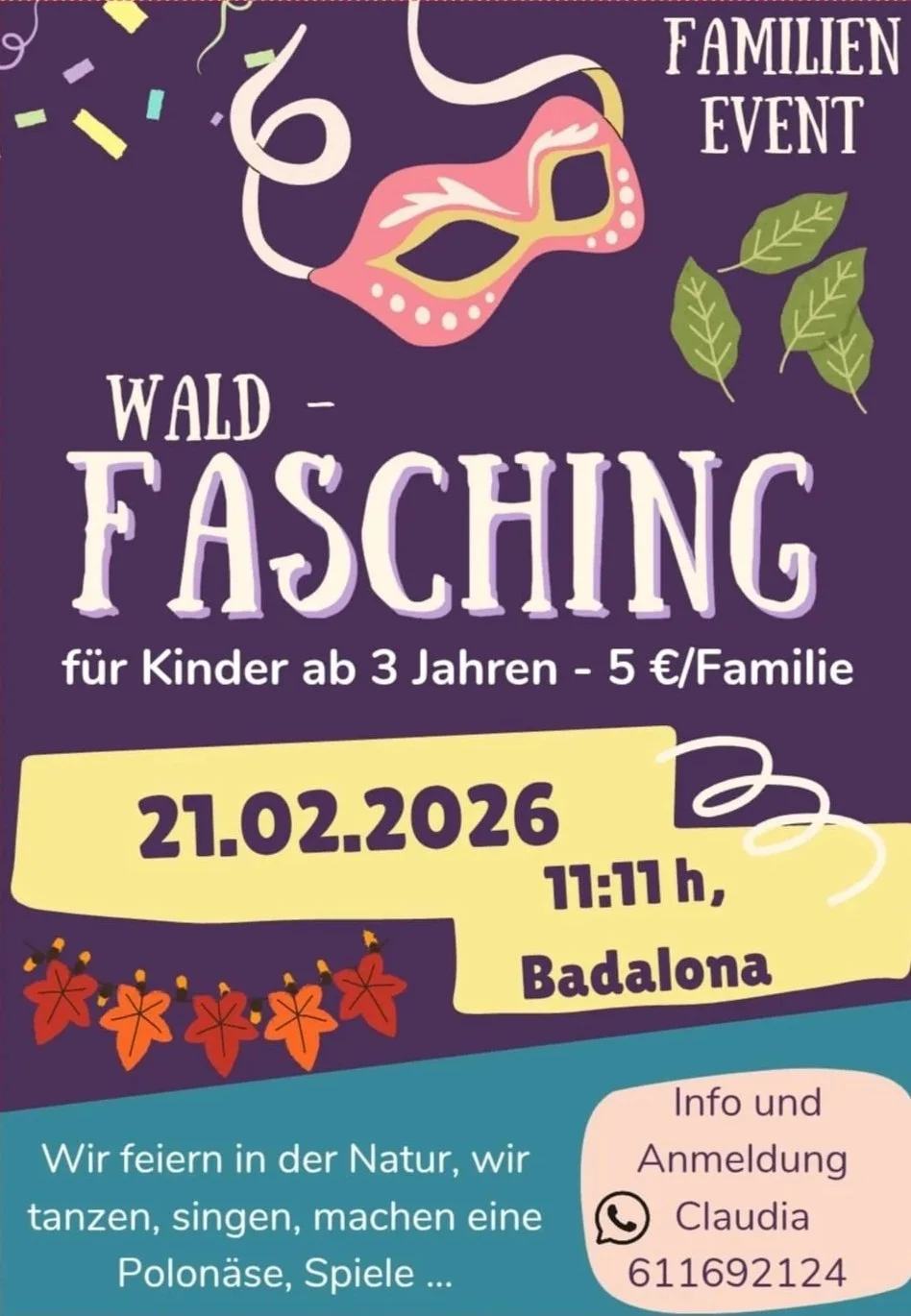 TALLER: Wald-Fasching (Familien Event) 