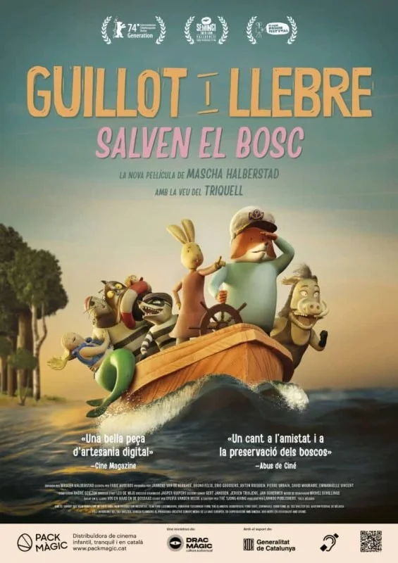 CINEMA: Guillot i llebre salven el bosc