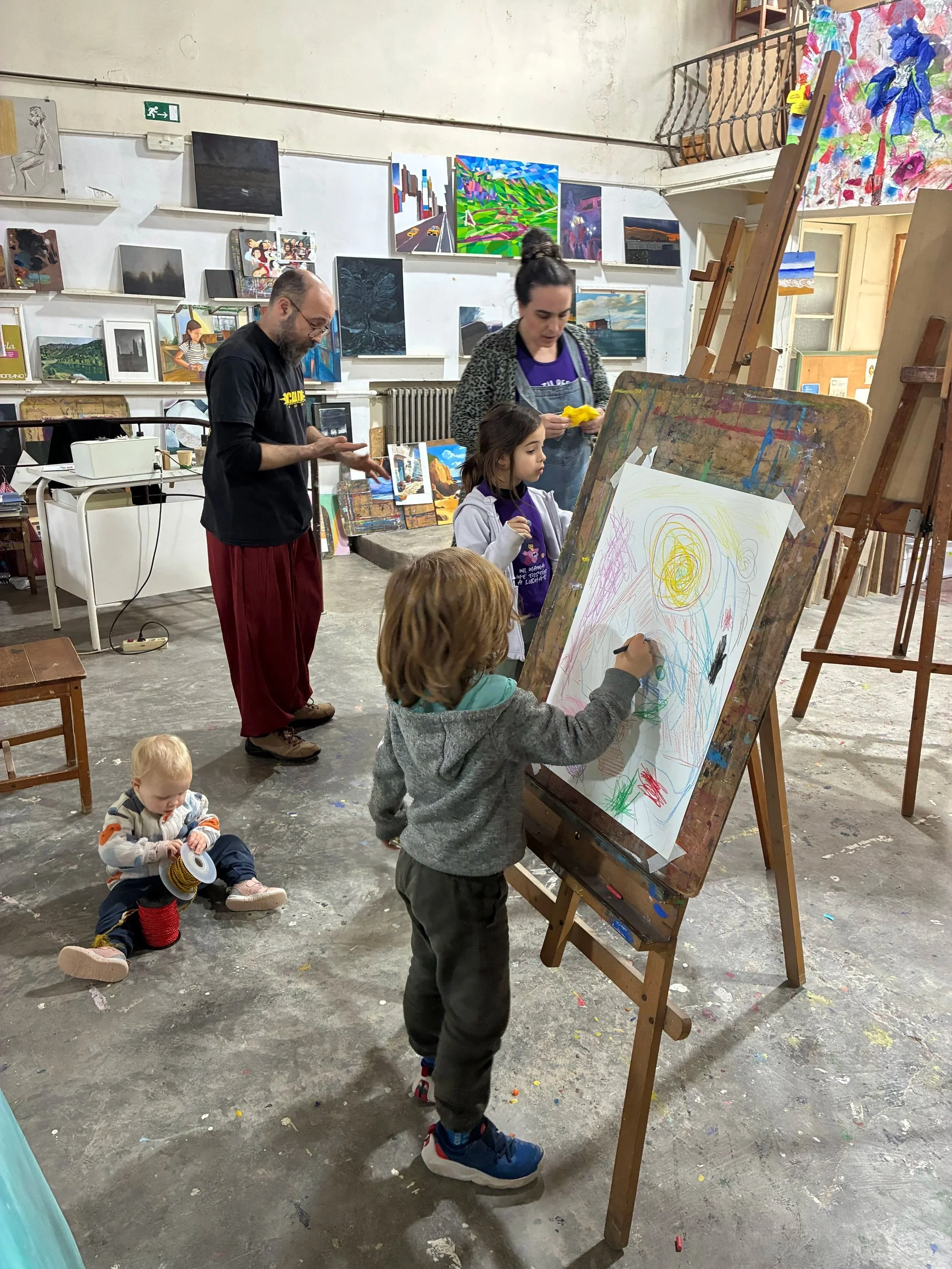 VISITA: Retrats a 4 Mans