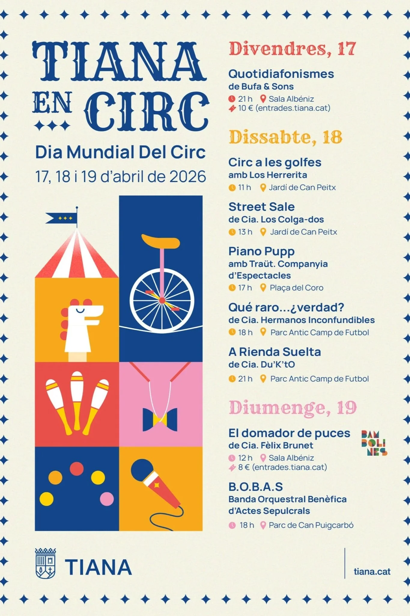 FESTIVAL: Tiana en Circ
